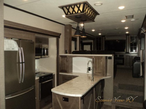 2018 KZ Durango Gold Fifth Wheel Kitchen