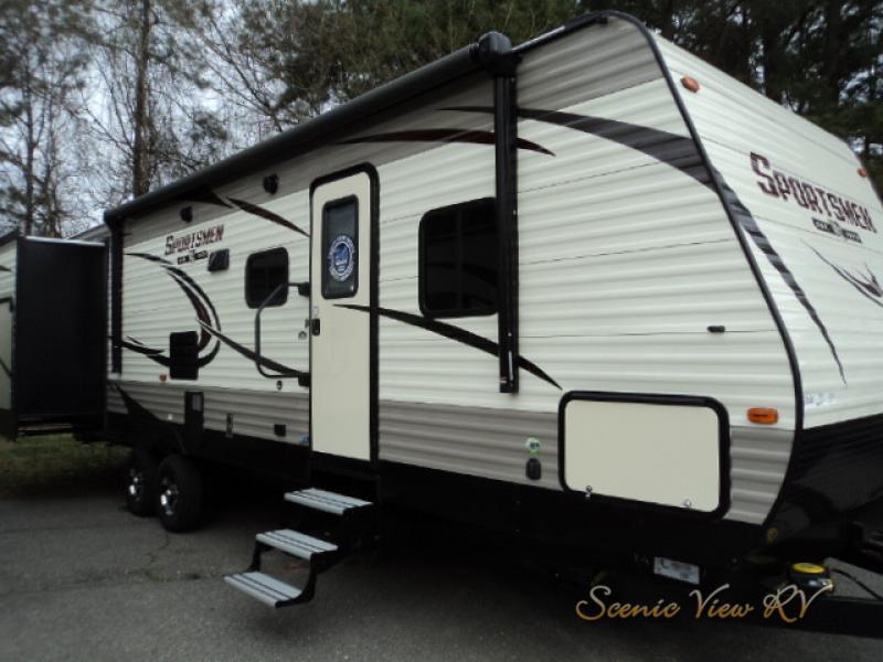 Scenic View KZ Sportsmen travel trailer