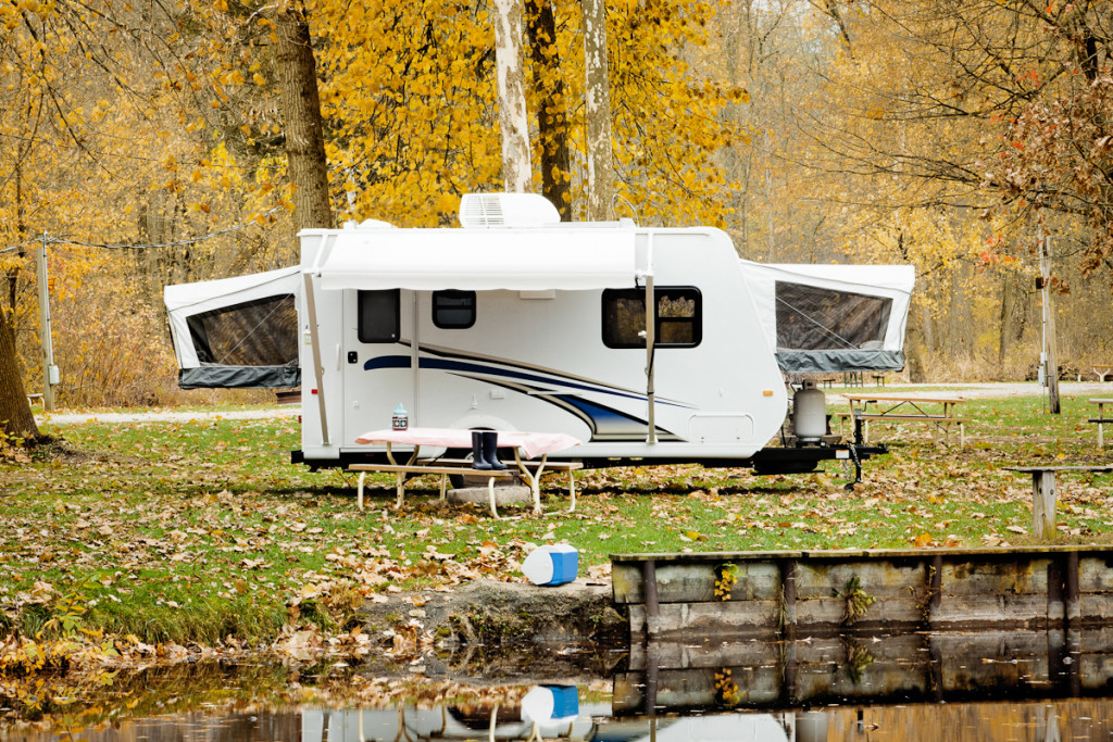 Fall camper